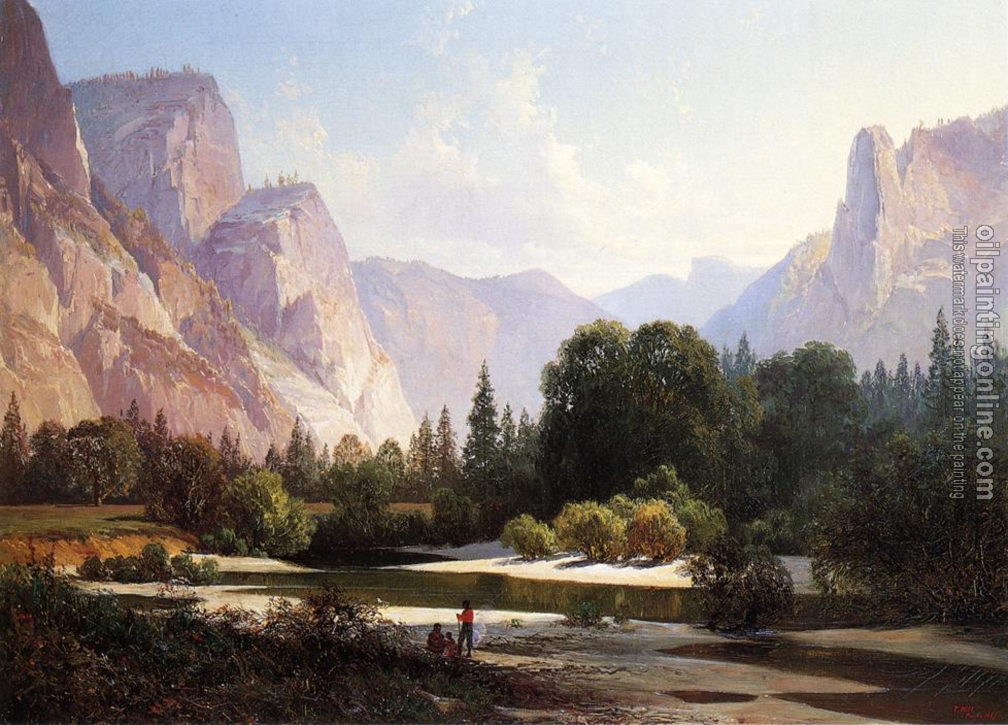 Thomas Hill - Yosemite Valley